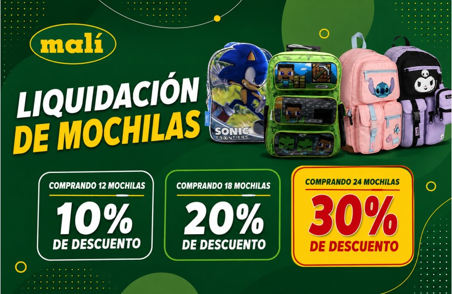 Oferta Mochilas