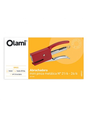 ABROCHADORA OLAMI PINZA MINI Nº26/6