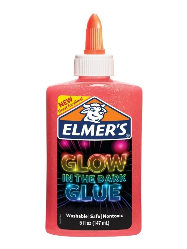 ADHESIVO ELMERS GLOW IN THE DARK 147ml ROSA