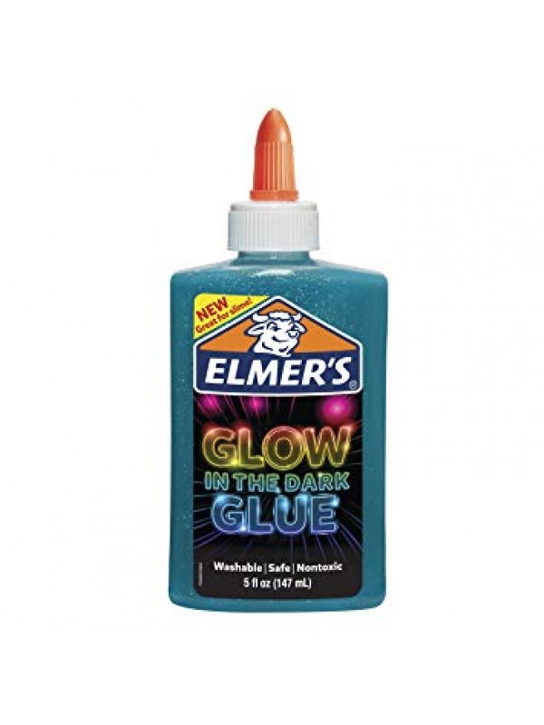 ADHESIVO ELMERS GLOW IN THE DARK 147ml AZUL