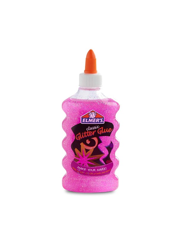 ADHESIVO ELMERS GLITTER x177ml ROSA