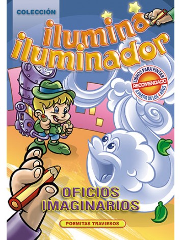 LIBROS PARA PINTAR ILUMINA ILUMINADOR x10