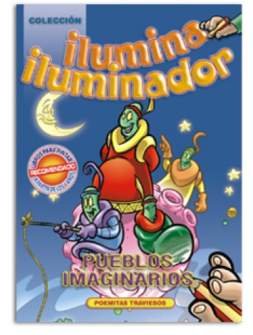 LIBROS PARA PINTAR ILUMINA ILUMINADOR x10