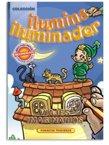 LIBROS PARA PINTAR ILUMINA ILUMINADOR x10