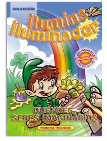 LIBROS PARA PINTAR ILUMINA ILUMINADOR x10