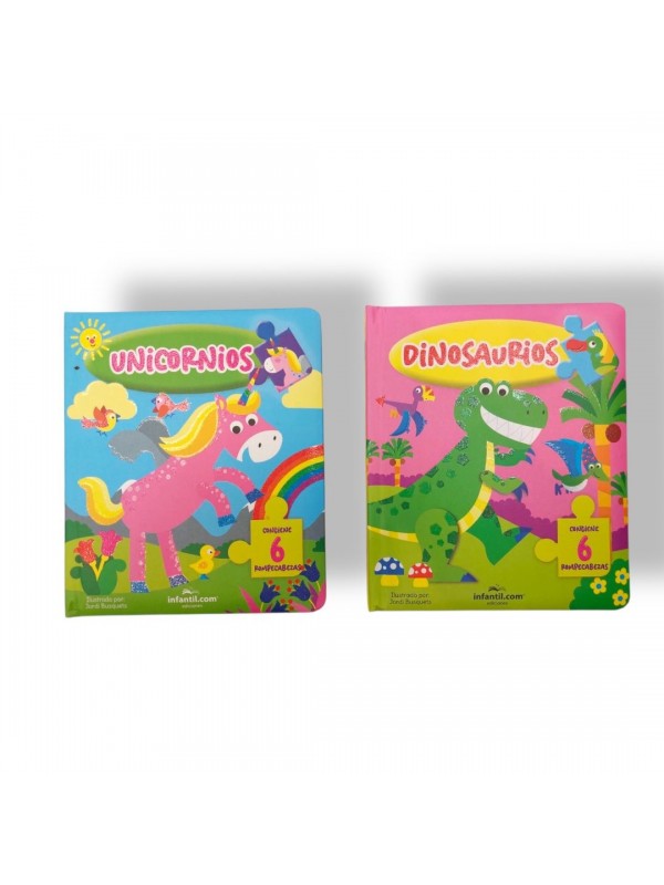 LIBROS CUENTO ROMPECABEZAS CUENTO ROMPECABEZAS x2