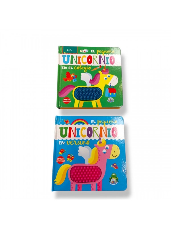LIBROS EL PEQUEÑO UNICORNIO EL PEQUEÑO UNICORNIO x2