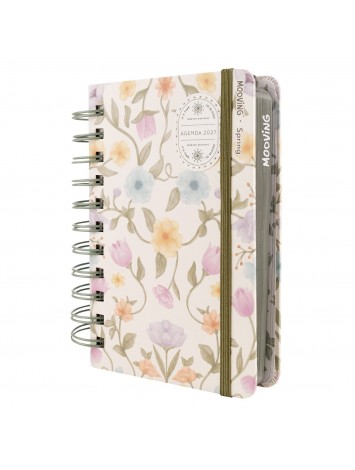 AGENDA 2027 10x15 DIARIA SPRING - MOOVING