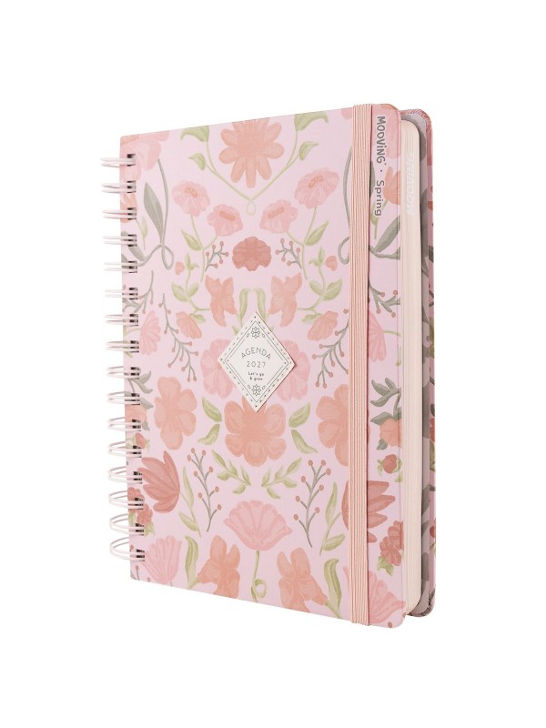 AGENDA 2027 15x21 DIARIA SPRING - MOOVING