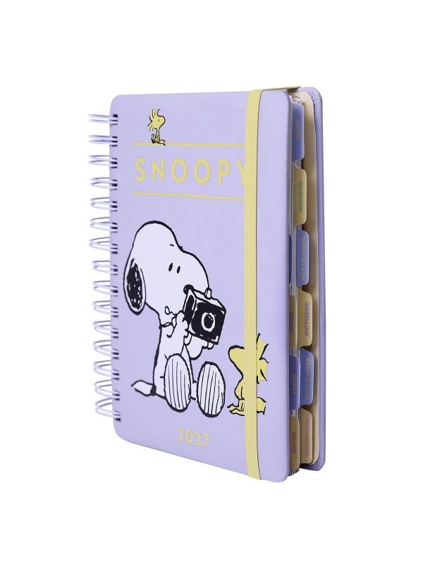 AGENDA 2027 14x20 DIARIA SNOOPY - MOOVING