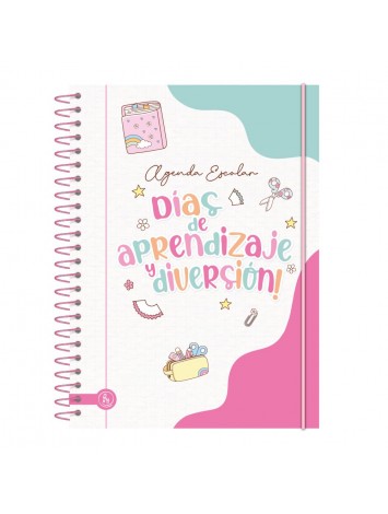 AGENDA 2027 15x21 SEMANAL ESCOLAR CON ESPIRAL - RY