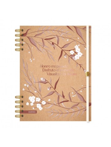 AGENDA 2027 15x21 DIARIA KRAFTY CON ESPIRAL - RY