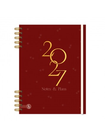 AGENDA 2027 15x21 DIARIA PREMIUM CON ESPIRAL - RY