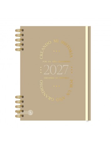 AGENDA 2027 15x21 DIARIA PREMIUM CON ESPIRAL - RY
