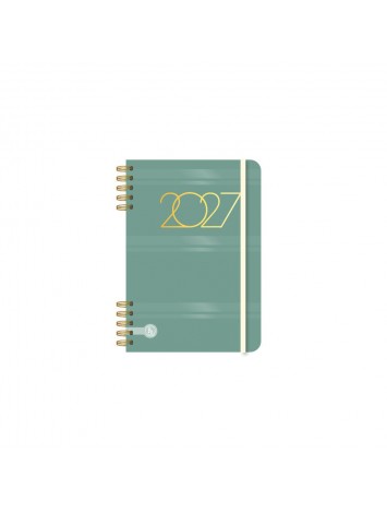 AGENDA 2027 12x17 DIARIA UOMO CON ESPIRAL - RY