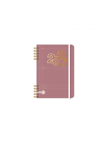 AGENDA 2027 12x17 DIARIA UOMO CON ESPIRAL - RY