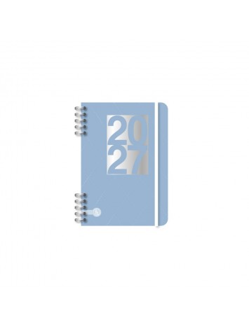 AGENDA 2027 12x17 DIARIA UOMO CON ESPIRAL - RY