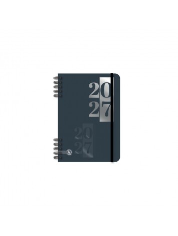 AGENDA 2027 12x17 DIARIA UOMO CON ESPIRAL - RY