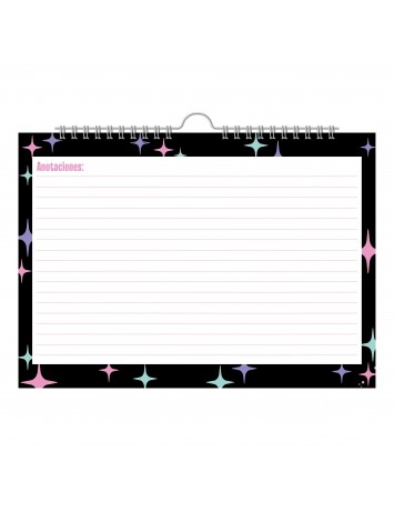 PLANNER RY A3 2027 MENSUAL MIX CON PERCHITA