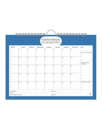 PLANNER RY A3 2027 MENSUAL OFFICE CON PERCHITA