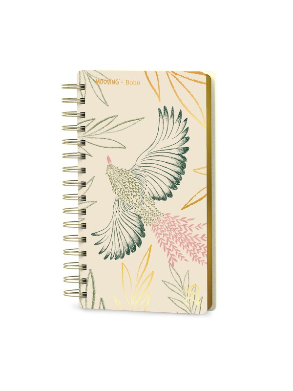 AGENDA 2026 POCKET ESPIRAL BOHO - MOOVING