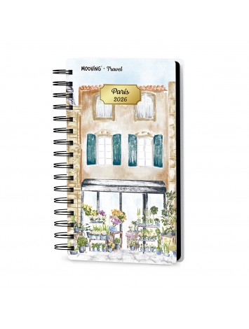 AGENDA 2026 POCKET ESPIRAL TRAVEL - MOOVING