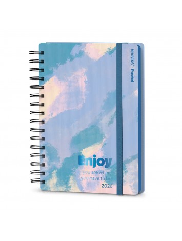 AGENDA 2026 10x15 DIARIA PASTEL - MOOVING
