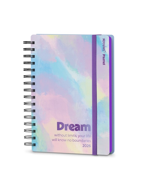 AGENDA 2026 10x15 DIARIA PASTEL - MOOVING
