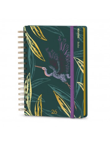 AGENDA 2026 15x21 DIARIA BOHO - MOOVING