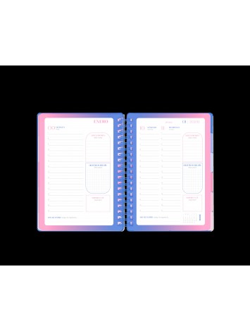 AGENDA 2026 16,5x22 DIARIA LIFE - MOOVING