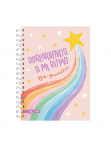 AGENDA 2026 15x21 SEMANAL ESCOLAR CON ESPIRAL - RY