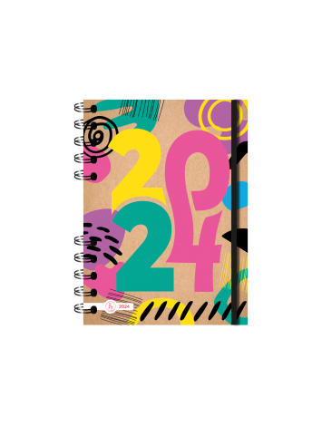 AGENDA RY 15x21 KRAFTY DIARIA  2024