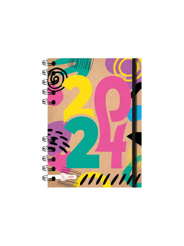 AGENDA RY 15x21 KRAFTY DIARIA  2024