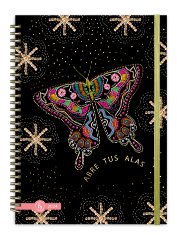 AGENDA RY 15x21 ECO CHIC 2 DIAS POR PAGINA  2024