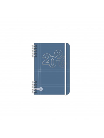 AGENDA 2026 12x17 DIARIA UOMO CON ESPIRAL - RY