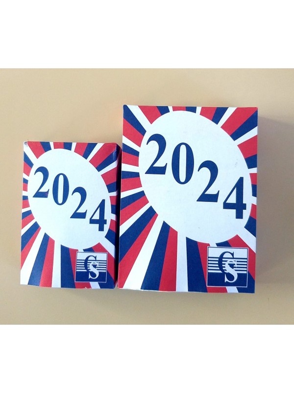 TACO CALENDARIO N°5 12 x 9 PARED 2026