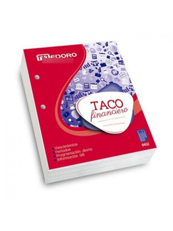 TACO FINANCIERO MEDORO  2026