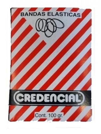 BANDAS ELASTICAS CREDENCIAL BOLSA 100g