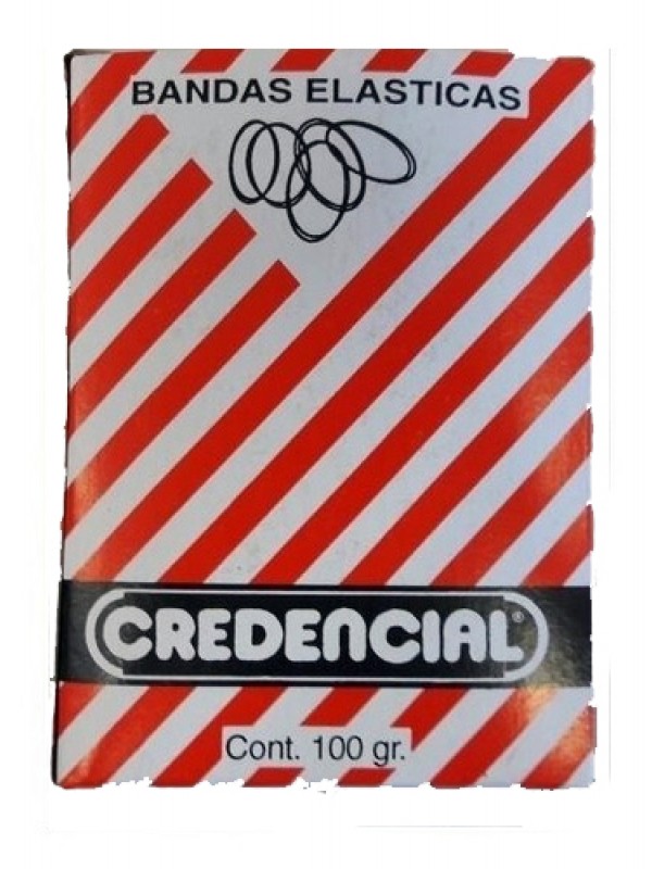 BANDAS ELASTICAS CREDENCIAL BOLSA 100g