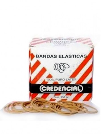 BANDAS ELASTICAS CREDENCIAL BOLSA 250g