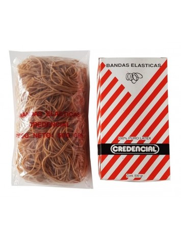 BANDAS ELASTICAS CREDENCIAL BOLSA 500g