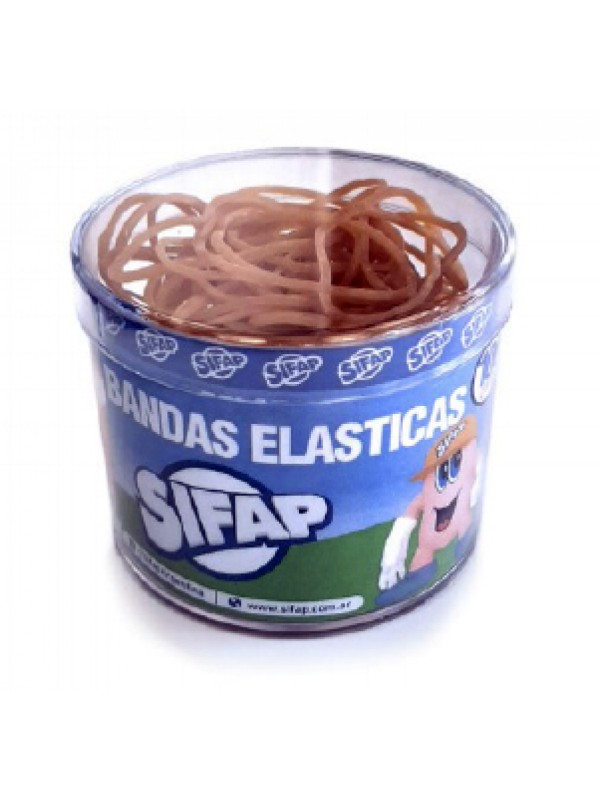 BANDAS ELASTICAS CAUCHO POTE x50g SF