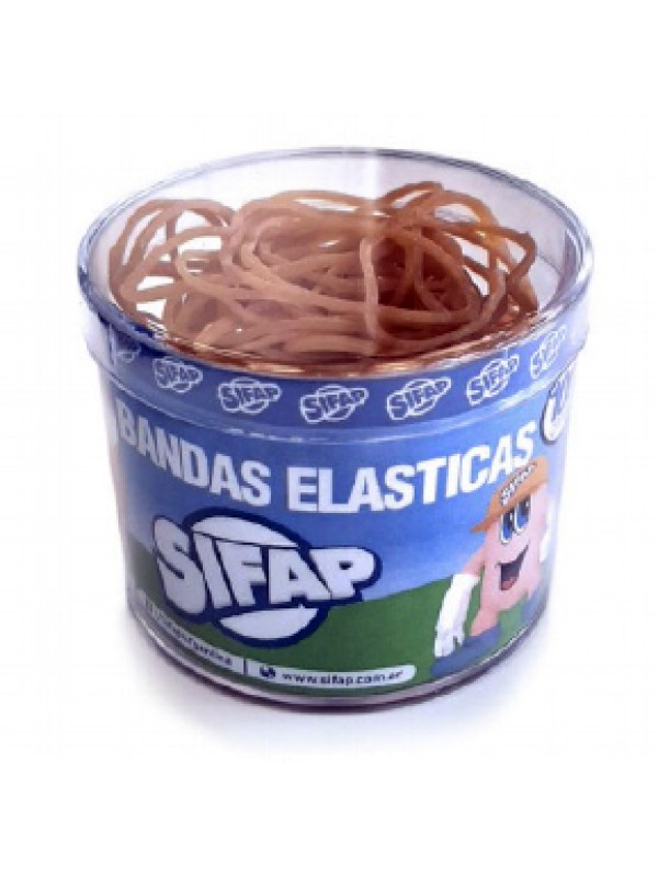 BANDAS ELASTICAS CAUCHO POTE x100g SF