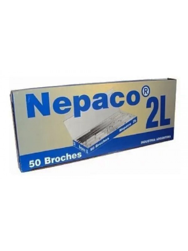 x50 BROCHES NEPACO METALICO