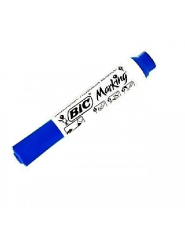 MARCADOR PARA PIZARRA BIC MARKING AZUL x12