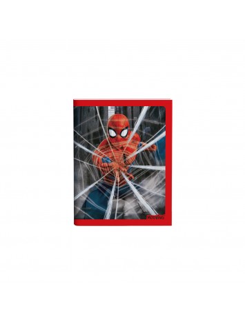 CUADERNO TAPA FLEXIBLE SPIDERMAN x48 HOJAS