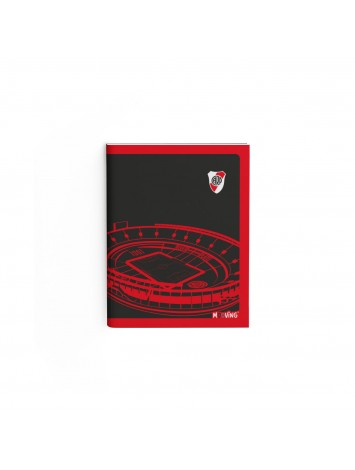 CUADERNO TAPA FLEXIBLE RIVER  x48 HOJAS