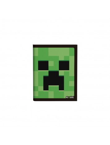 CUADERNO TAPA FLEXIBLE MINECRAFT x48 HOJAS