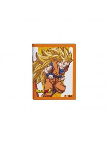 CUADERNO TAPA FLEXIBLE DRAGON BALL x48 HOJAS
