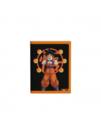 CUADERNO TAPA FLEXIBLE DRAGON BALL x48 HOJAS